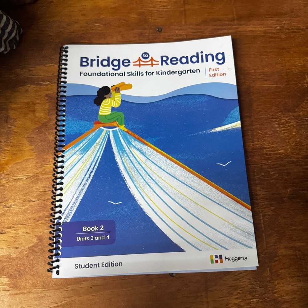 Bridge to Reading: Foundational Skills for Kindergarten Book 2 Heggerty